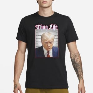 Donald Trump America President In Prison Thug Life 2024 T Shirt 1