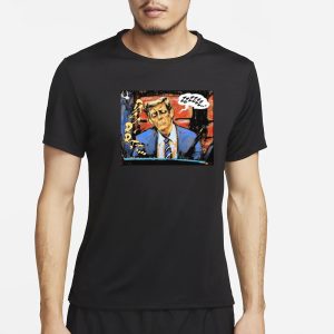 Donald Trump Sleeping Zzzzzz Faarrtt Draw T Shirt 1