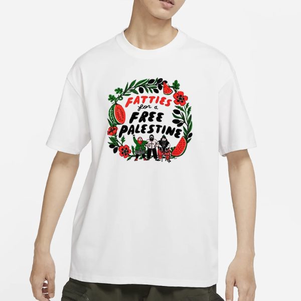 Dr. Eli David Fatties For A Free Palestine T-Shirt