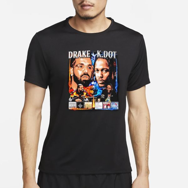 Drake Vs Kdot Graphic T-Shirt