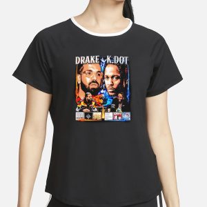 Drake Vs Kdot Graphic T-Shirt 1 Drake Vs Kdot Graphic T Shirt 2