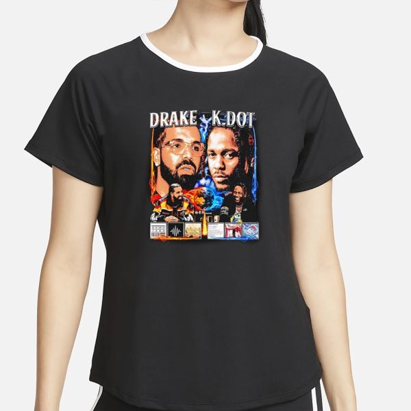 Drake Vs Kdot Graphic T-Shirt