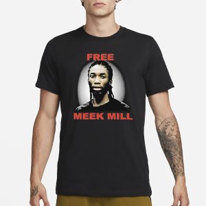 Drake Wearing Free Meek Mill T Shirt 1