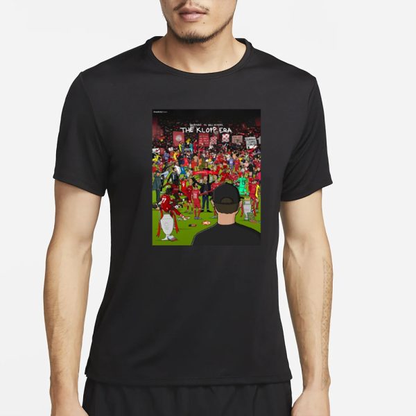 Dreadfully Drawn Doubters To Believers The Klopp Era T-Shirt