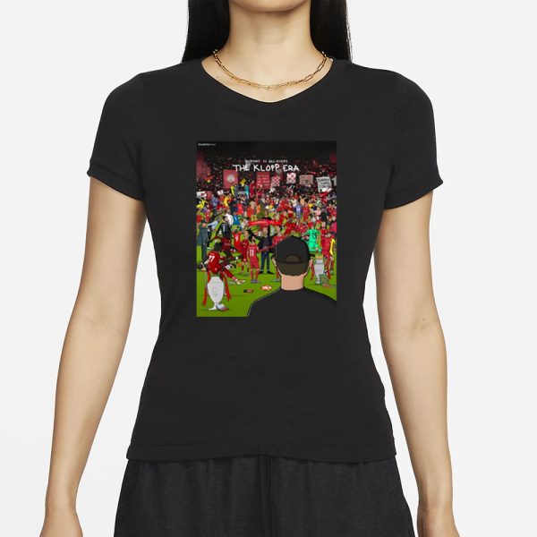 Dreadfully Drawn Doubters To Believers The Klopp Era T-Shirt