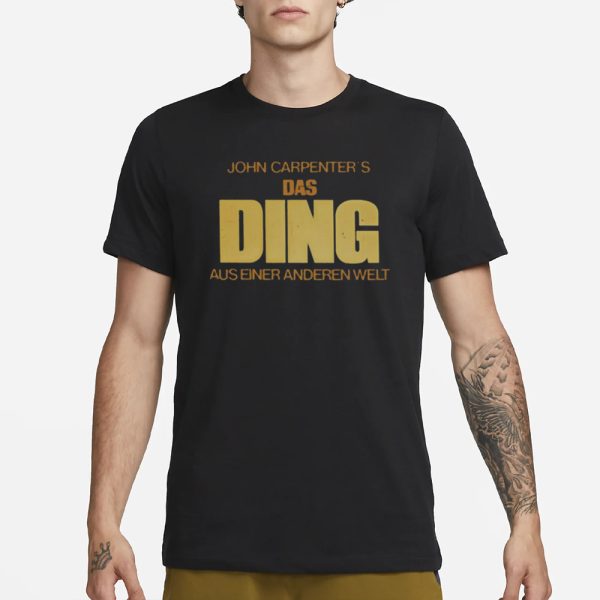 Drew Mackie John Carpenter’S Das Ding Aus Einer Anderen Welt T Shirt