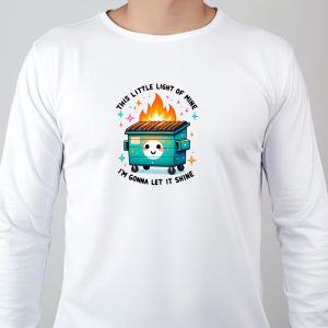 Dumpster Fire Sweatshirt T shirt Hoodie Long Sleeve T shirt 2