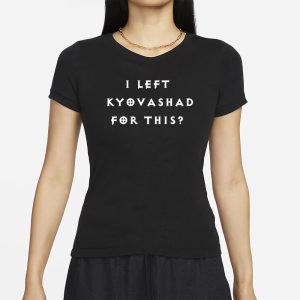 Elon Musk Wearing I Left Kyovashad For This T Shirt 2