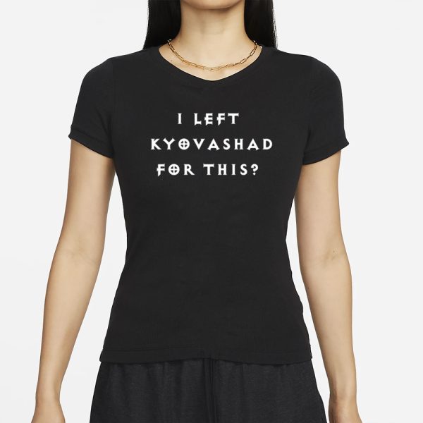 Elon Musk Wearing I Left Kyovashad For This T-Shirt