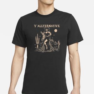 Elray Y'Allternative Cowgirl T Shirt 1
