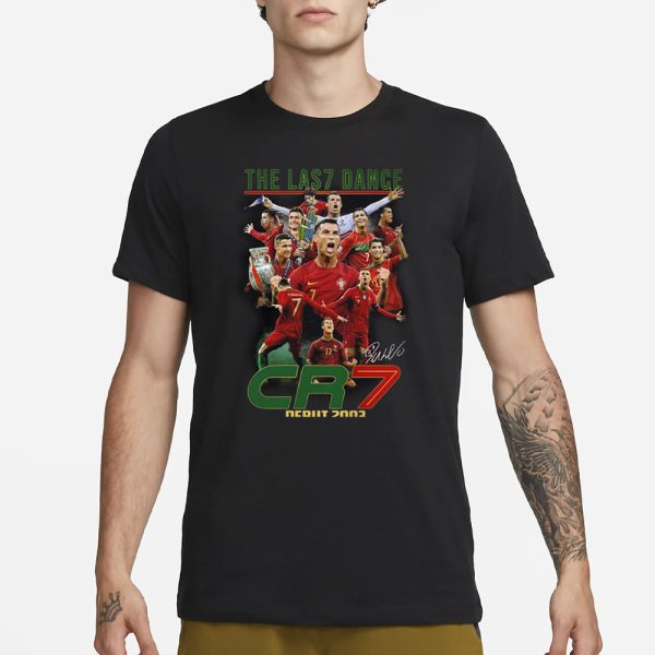 Euro 2024 The Last Dance Cr7 Debut 2003 T-Shirt