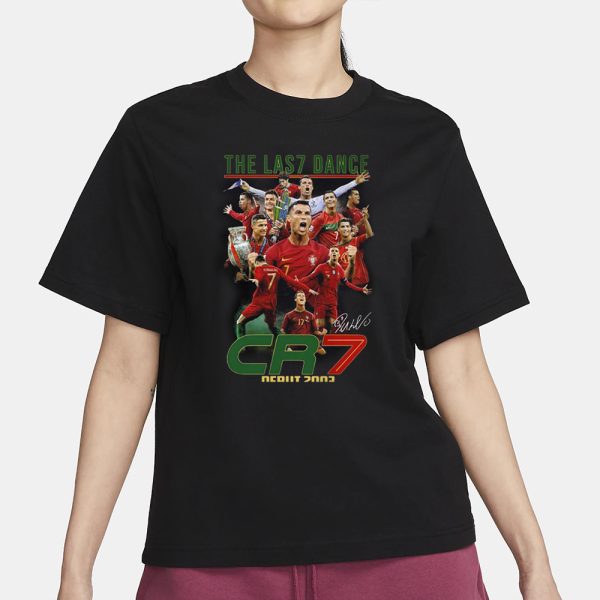 Euro 2024 The Last Dance Cr7 Debut 2003 T-Shirt