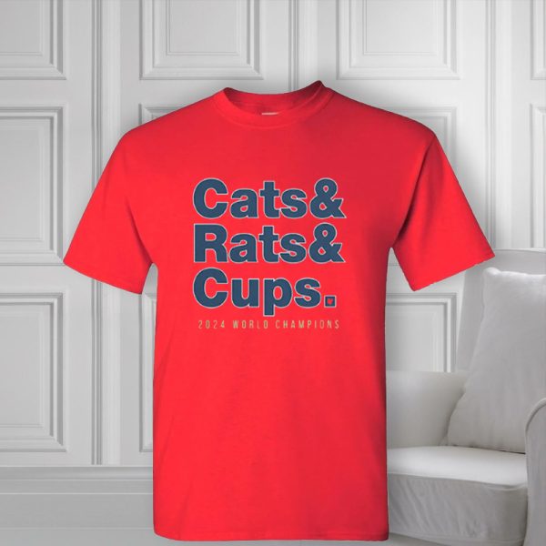 FLORIDA HOCKEY CATS & RATS & CUPS T-SHIRT