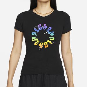 Followthefishtv Fisher Black Rainbow T-Shirt 1 Followthefishtv Fisher Black Rainbow T Shirt 2