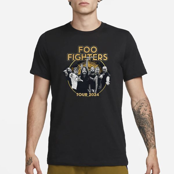 Foo Fighters Tour 2024 With Special Guests T-Shirt