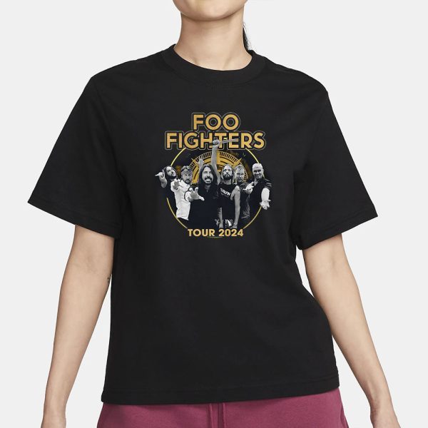 Foo Fighters Tour 2024 With Special Guests T-Shirt