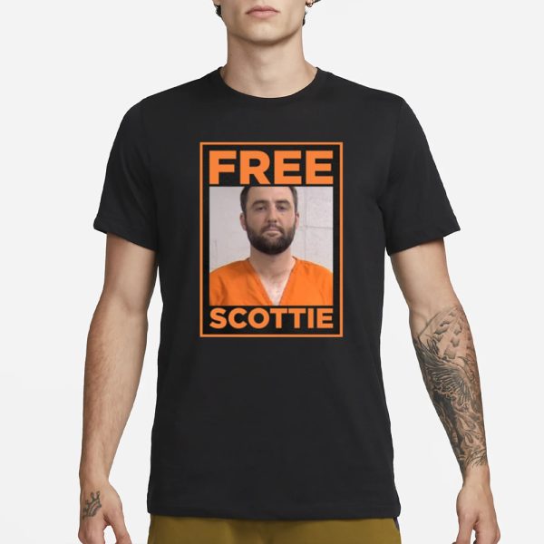 Free Scottie Scheffler Mug Shot T-Shirt