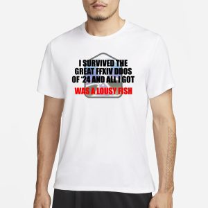 Fruity Snacks I Survived The Great Ffxiv Ddos Of 24 And All I Got Was A Lousy Fish Shirt 1