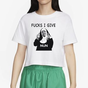 Fucks I Give Nun T Shirt 2