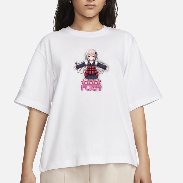 Fuct Suicide Girl Crewneck T-Shirt