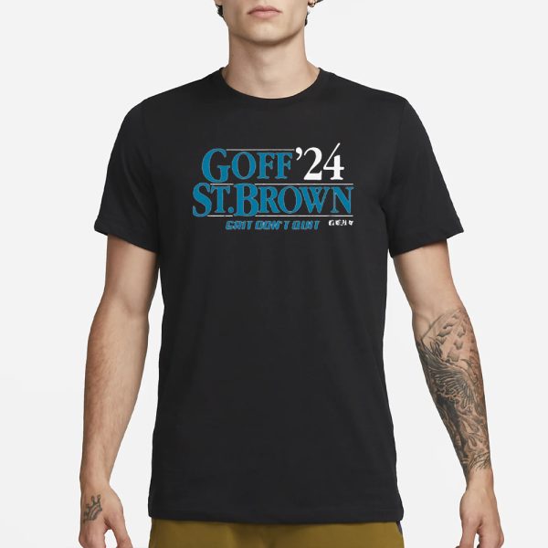 GOFF-ST. BROWN ’24 T-SHIRT