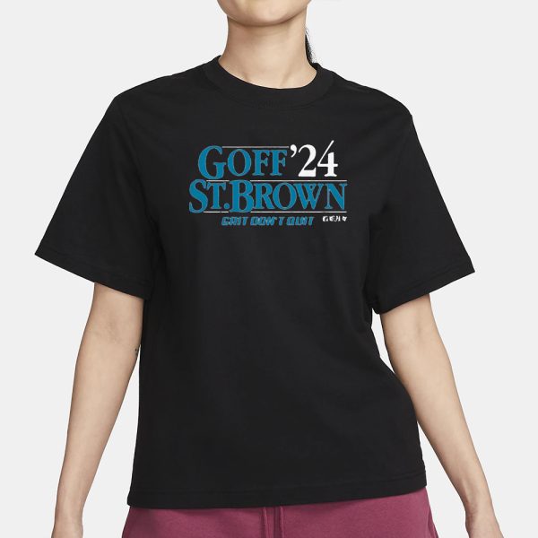 GOFF-ST. BROWN ’24 T-SHIRT