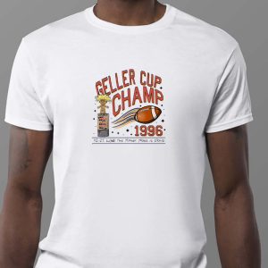 Geller Cup Champ Sweatshirt T shirt Hoodie Long Sleeve T shirt Monica vs Ross 1