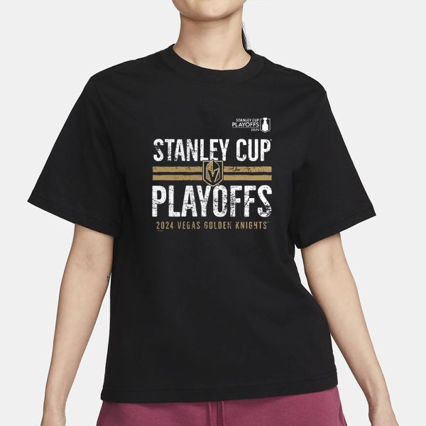 Golden Knights 2024 Stanley Cup Playoffs Crossbar T-Shirt