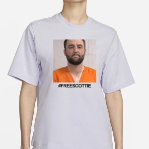 Grace Charis Wearing Freescottie T Shirt 2