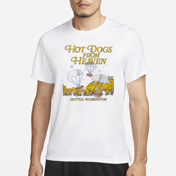 HOT DOGS FROM HEAVEN T-SHIRT