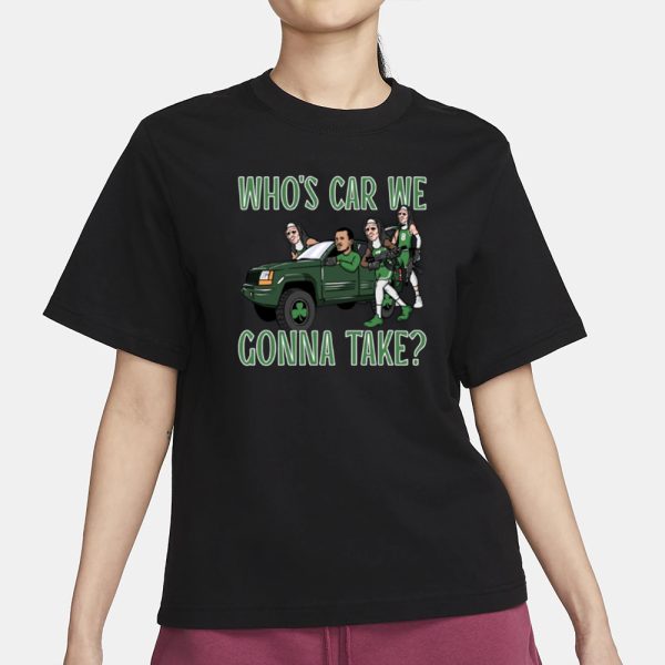 Hank Lockwood Celtics Who’s Car We Gonna Take T-Shirt