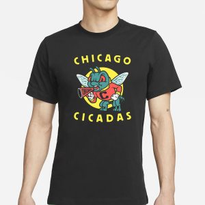 Harebrained Chicago Cicadas T Shirt 1