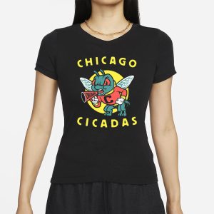 Harebrained Chicago Cicadas T Shirt 2