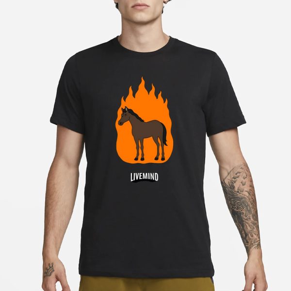 Hivemind Livemind Tour Horse T-Shirt