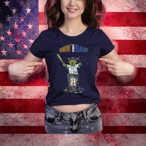 Houston Astros Mascot Orbit Swangin’ And Bangin’ Shirt 1 Houston Astros Mascot Orbit Swangin' And Bangin' Shirt 2