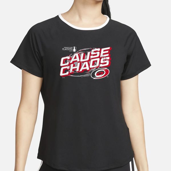 Hurricanes 2024 Stanley Cup Playoffs Cause Chaos T-Shirt