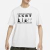 I Proudly Support LGBT Liberty Guns Beer Tits T-Shirt