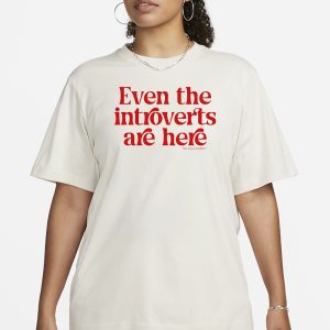 INTROVERTS IN RED T SHIRT 2