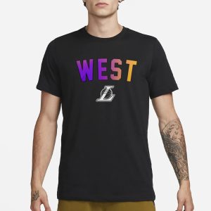 In Memory Of Jerry The Logo West T Shirt 1