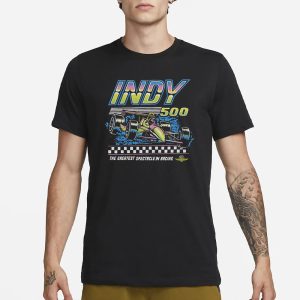 Indy 500 The Greatest Spectacle In Racing Neon T Shirt 1