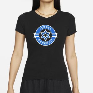 Israel Baseball Seal T Shirt 2