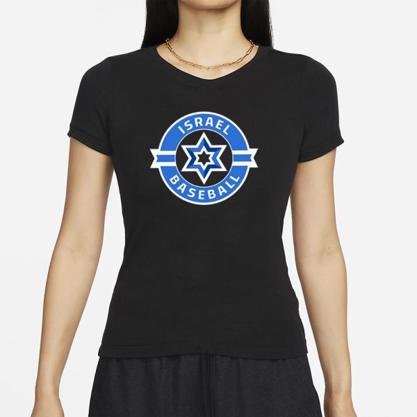 Israel Baseball Seal T-Shirt