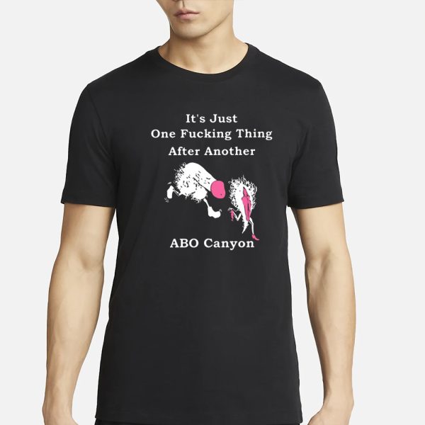 It’s Just One Fucking Thing After Another ABO Canyon T-Shirt