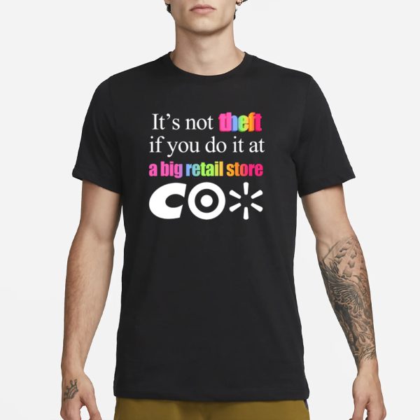 It’s Not Theft If You Do It At A Big Retail Co T-Shirt