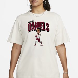JAYDEN DANIELS CARICATURE T SHIRT 2