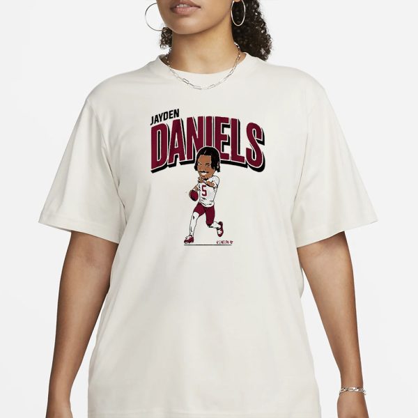 JAYDEN DANIELS CARICATURE T-SHIRT