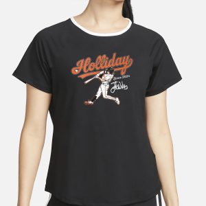 Jackson Holliday Orioles Baseball Slugger Swing T-Shirt 1 Jackson Holliday Orioles Baseball Slugger Swing T Shirt 2