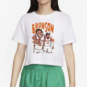Jalen Brunson Cartoon Knicks Player T Shirt 2