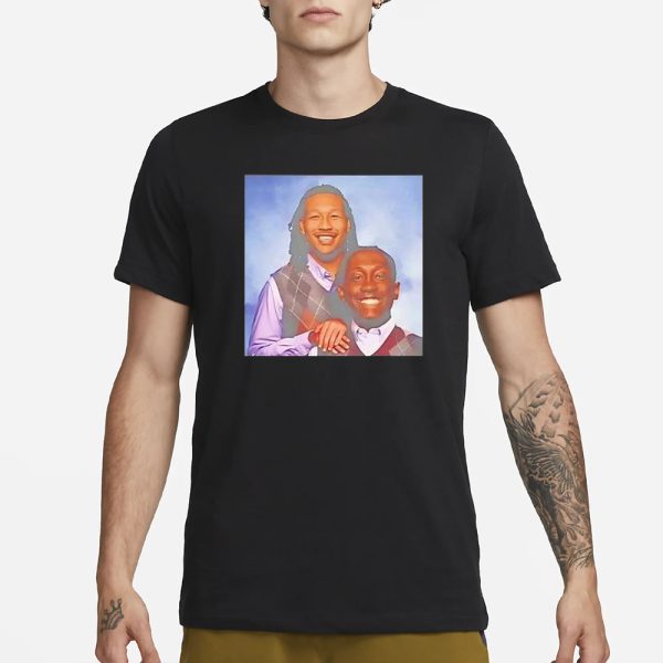 Jalen Williams And Jaylin Williams Oklahoma City Thunder Photo T-Shirt