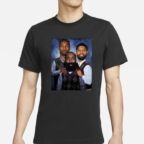 James Harden Kawhi Leonard Paul George Los Angeles Clippers T-Shirt